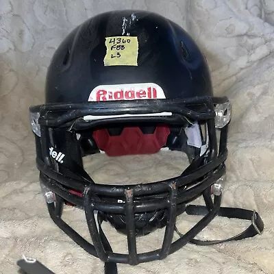 Riddell Speed 360 Large Football Helmet (Flat Black W/ Black Face Mask) • $60