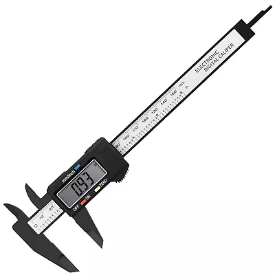 Digital Caliper: 6In Electronic Measuring Tool LCD Screen Inch To Millimeter • $8.99