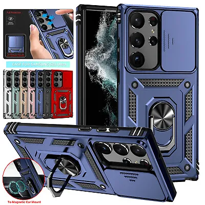 Shockproof Stand Armor Case For Samsung Galaxy S23 Ultra S22 Plus S21 FE Note 20 • $3.59