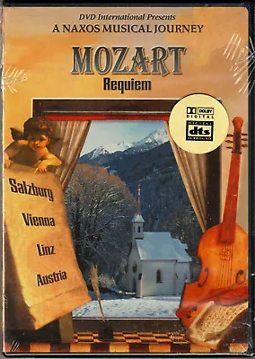 MOZART REQUIEM On A DVD Of CLASSICAL MUSIC Video In SALZBURG Linz VIENNA AUSTRIA • $6.95