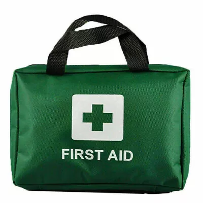 £9.98 • Buy 90 Piece First Aid Kit Bag Medical Emergency Kit. Travel Home Car Taxi Workplace