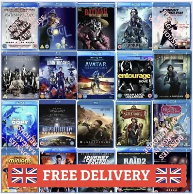 Cheapest Blu-Rays On EBay All Brand New Loads To Choose ( BUY 4 GET 2 FREE ) • £4.99