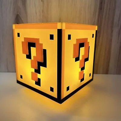 Nintendo Super Mario Bros Question Block Light Collectors Edition 2015 Paladone  • $39.95