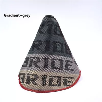 JDM Style Bride Hyper Fabric Shifter- 1 X-Light And Dark Grey -bride-NEW-1pcs • $26.99