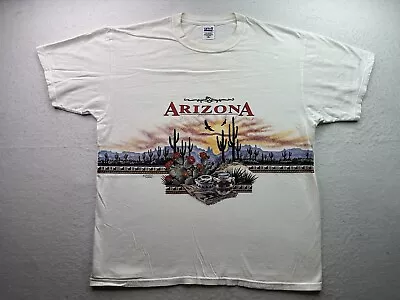 Vintage 1992 Arizona Desert Aztec Tourist Destination T-Shirt • $29.99