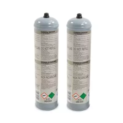 CO2 Welding Gas For MIG Welding Disposable Cylinder 100% Pure - 2 Pack • £42.98