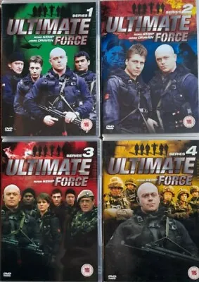 Ultimate Force: The Complete Collection - Series 1-4 (DVD 8 Discs)  NEW  • £48.90