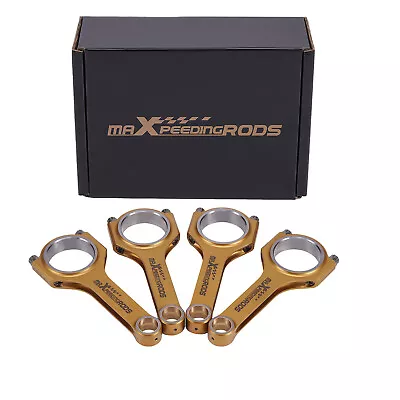 Forged Steel H-Beam Connecting Rods ARP2000 Bolt For Mazda Atenza Axela Mazda 6 • $410.46