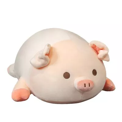 20  Super Cute & Soft Pink Fat Pig Stuffed Animals Hugging Pillow Open Eyes • $19.99