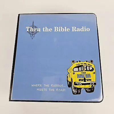 RARE Thru The Bible Radio Network Dr J. Vernon McGee 21 CD Set Exodus Leviticus • $85