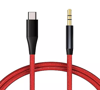 For IPhone 15/Pro/Max/Plus - USB-C To 3.5mm Aux Cable Audio Cord Car Stereo • $15.03