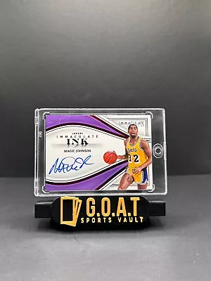 2022-23 Immaculate Collection Ink Magic Johnson On Card Auto #/25 Lakers • $36