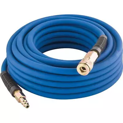 E1450PVCR 1/4  X 50' PVC / Rubber Hybrid Air Hose With Brass 1/4  NPT • $24.57