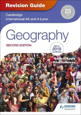 Cambridge International AS/A Level Geography Revision Guide 2nd Edition Nagle  • £15.50