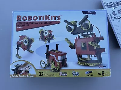 Motorized Robot Kit Model OWI-891 Robotikits EM4 Educational Kit NEW IN OPEN BOX • $5