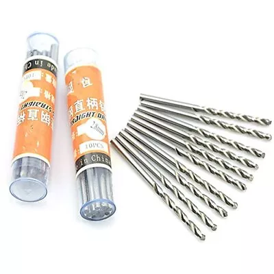 10pcs 1.7mm Micro Hss Twist Drilling Bit Mini Electrical Drill Straight Shank Me • $11.11