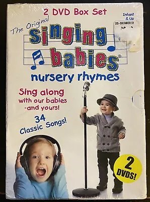 Singing Babies 2 DVD Box Set 34 Classic Songs! Nursery Rhymes NEW SEALED • $7.99