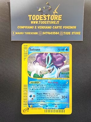 Pokemon Cards Suicune H25/H32 Aquapolis Holo R Wizards ENG NM / No Lugia Crystal  • $182.52