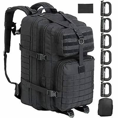  43L Large Military Tactical Backpack 3 Day Assault Pack Molle Hiking Camping • $58.99