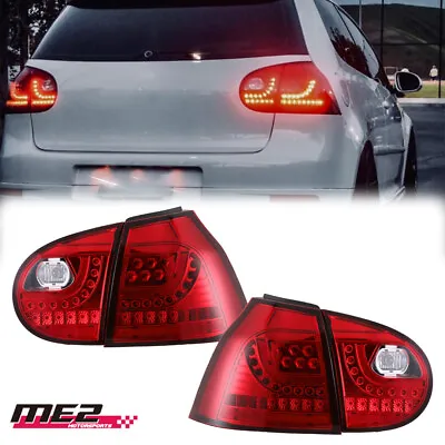 $226.24 • Buy LED For 06-09 Volkswagen VW GTI Rabbit Golf MK5 Tail Lights Rear Brake Lamps