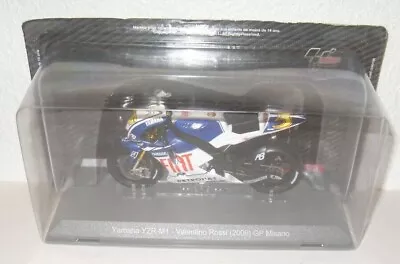 Valentino Rossi (2009) Yamaha Yzr-m1 Misano 1/18 Motorcycle Gp Model • $52.28