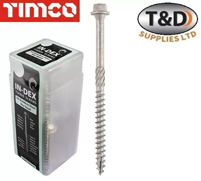 Hex Head Landscape Screws Sleeper Decking Timberfix Index Screws Stainless Steel • £62.50