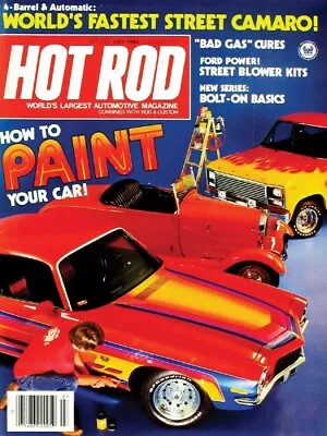 $9.95 • Buy Hot Rod 1980 July - '35 Chevy Delivery, Blown V8 Pinto*