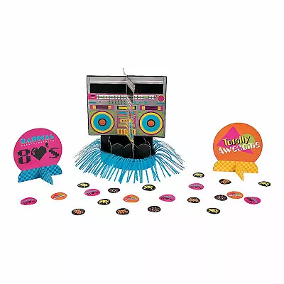 80S Party Table Decorating Kit Party Decor 23 Pieces • $14.16