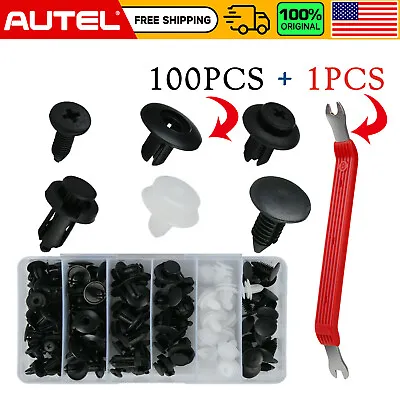 Accessories Clip Trim Car Push Pin Rivet Bumper Door Panel Retainer Fastener Kit • $8.99