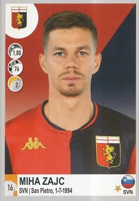 208 Miha Zajc # Slovenia Genoa.cfc Sticker Soccer Sandwiches 2021 • $3.18
