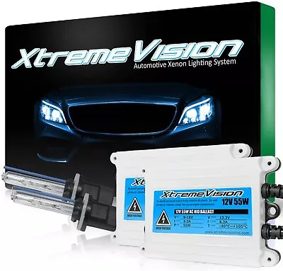 XtremeVision 55W AC Xenon Bundle With Slim AC Ballast (1 Pair) - Bi-Xenon H4... • $46.99