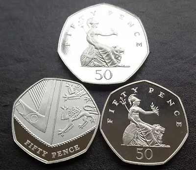 £19.99 • Buy 1971 -2023 Elizabeth II 50p Pence Decimal Proof Coin - Choose Your Year