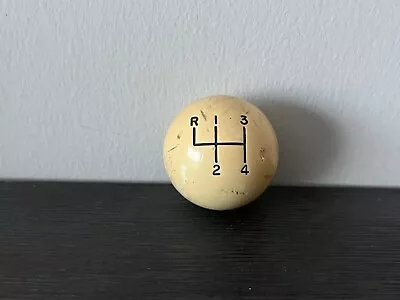 Vintage Hurst Shifter Ivory 4 Speed Patern Ball Muncie Borg-warner • $17.50