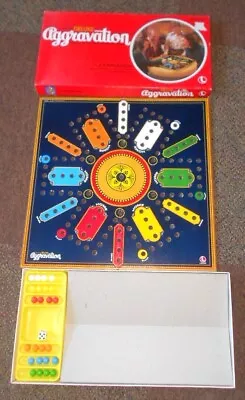 The Original Deluxe Aggravation Board Game Lakeside 1977 Vintage Complete #8321 • $9.99