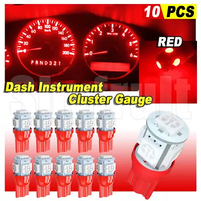For 1990-1997 Mazda Miata MX5 Gauge Cluster Instrument Panel Dash LED Bulbs Kit • $10.58