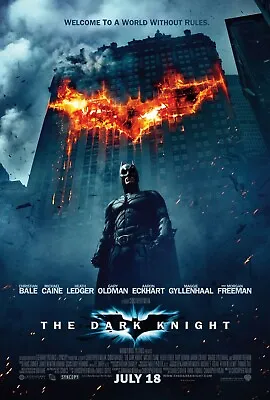 DArk Knight 2 Poster Or Canvas Picture Art Movie Car Game Film A0-A4 • £13