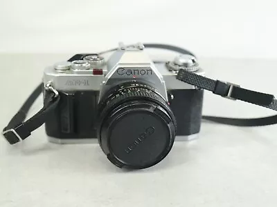 Canon AV-1 35mm Film SLR Camera With Canon 50mm F1.8 Lens & Film #226 • £19.95