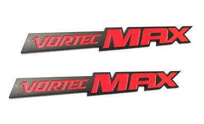 2pcs Red Vortec Max Door Emblem For 06-09 Silverado Sierra SS 6.0 Gm 6.0 Liter • $14.99