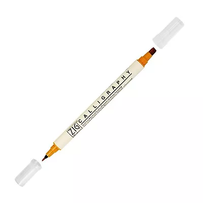 Zig Double Calligraphy Pen Wheat ( MS3400-61) - 6/pk • £19.06