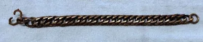 Vtg Solid Copper Mens Classic Link Bracelet Natural Patina 8 1/2  X 1/2  1.7 Oz • $24.99