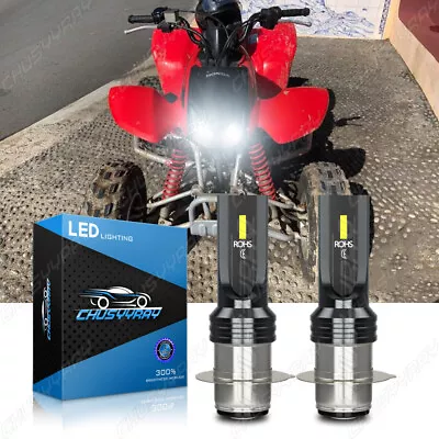 For Honda Sportrax TRX400EX 1999-2008 6000K High Power HID LED Headlight Bulbs • $18.39