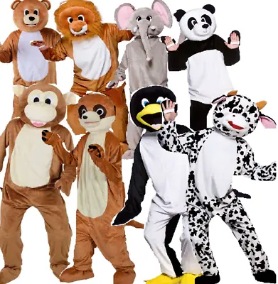 Sporting Charity Event Mascots Animal Fancy Dress Costume Deluxe Adults Outfit • £48.99