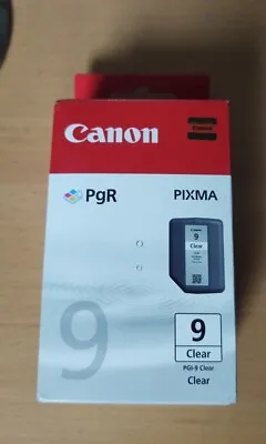 Genuine Authentic Canon 9 Clear Ink Cartridge Pgi-9 Clear Pixma  • £5