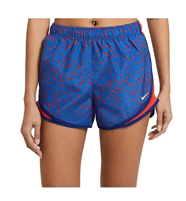 Nike Women Tempo Americana Running Shorts Blue Plus Size 3X 400225 • $12.25