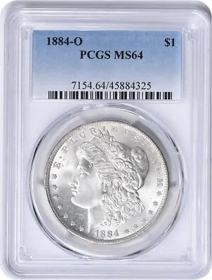 1884-O Morgan Silver Dollar MS64 PCGS • $119