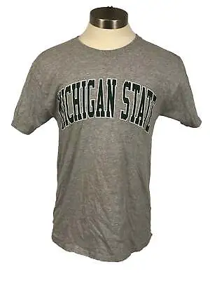 Champion Gray Michigan State University T-Shirt Unisex Size Medium • $7.35