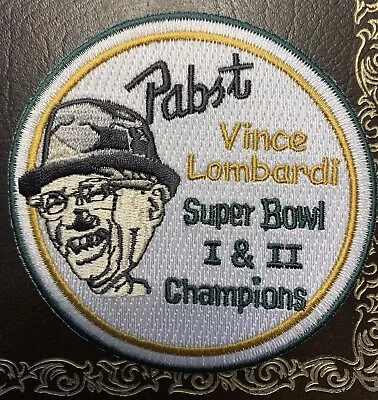 🏉Vintage  Vince Lombardi Commerative Patch Green Bay Packers Limited Edition • $9.99