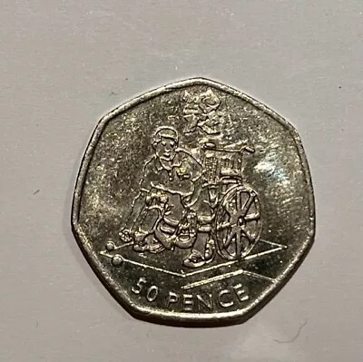 £0.99 • Buy Olympic 50p London 2012 - *Boccia* - Fifty Pence - Circulated