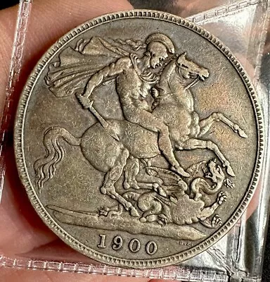 Victoria 1900 Silver Crown • $30.83