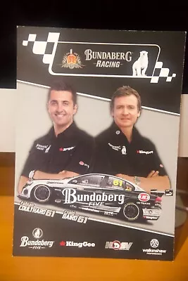 Fabian Coulthard/Craig Baird #61 Bundaberg Rum V8 Supercar Driver Card 1 • $3